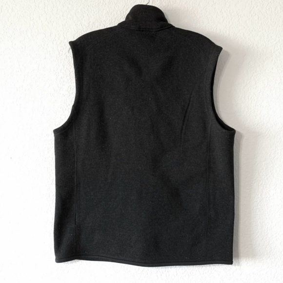 Patagonia Mens Better Sweater Black Fleece Vest Size Medium - Picture 10 of 16